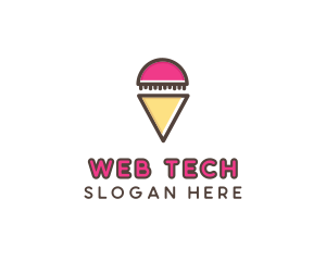 Gelato Ice Cream  logo design