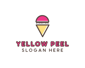 Gelato Ice Cream  logo design