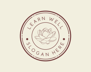 Lotus Flower Wellness Spa logo design