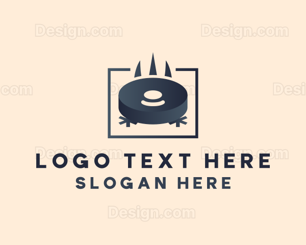 Robot Vacuum Cleaning Logo