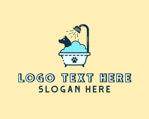 Dog Shower Bath Tub logo