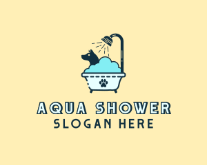 Dog Shower Bath Tub logo