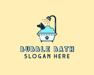 Dog Shower Bath Tub logo