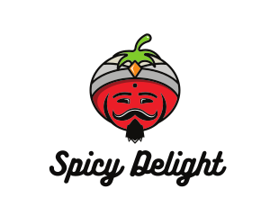 Tomato Turban Mustache logo