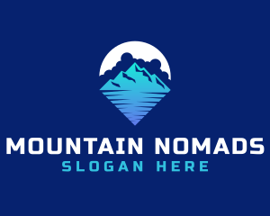 Travel Mountain Summit logo design