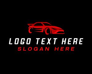 Car Sedan Garage Logo