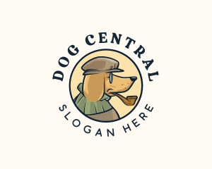 Dog Detective Pet logo design