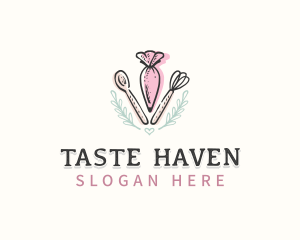 Dessert Bakery Pastry logo design