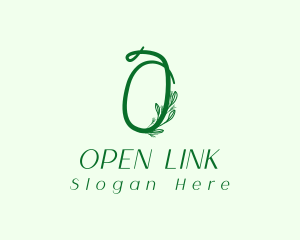 Natural Elegant Letter O logo design