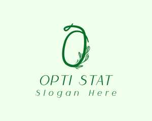 Natural Elegant Letter O logo design