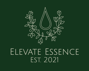 Botanical Essence Oil  logo design
