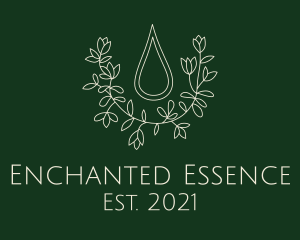 Botanical Essence Oil  logo design