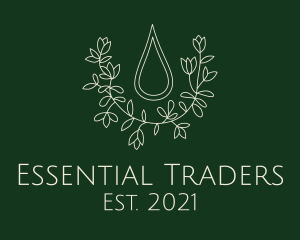 Botanical Essence Oil  logo design