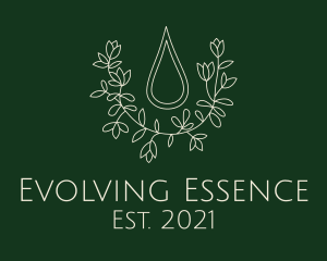 Botanical Essence Oil  logo design