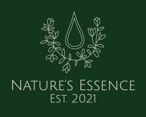 Botanical Essence Oil  logo design