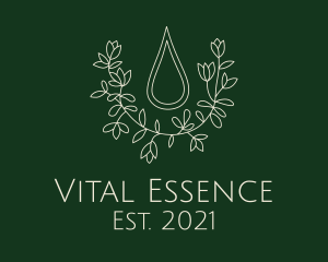 Botanical Essence Oil  logo design