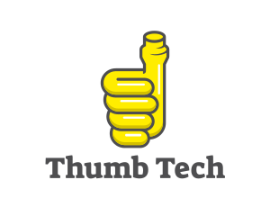 Thumbs Up Pipe logo design