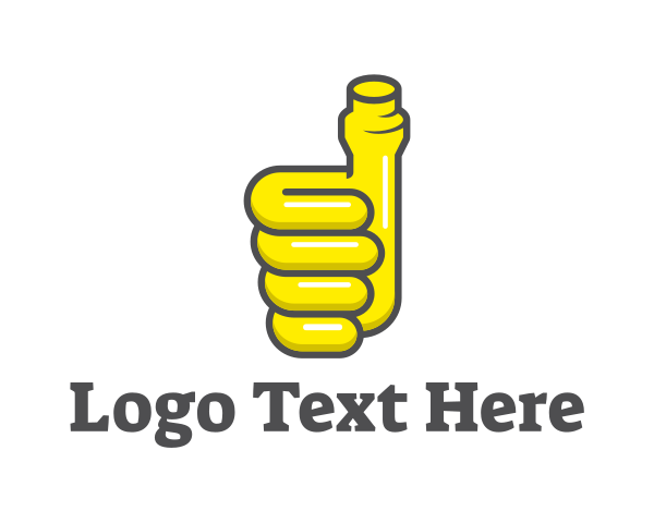 Thumbs Up logo example 3