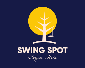 Night Forest Tree Swing logo