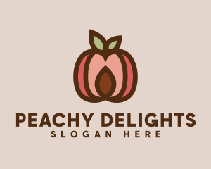 Apricot Fruit Orchard logo design