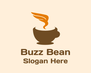 Hot Winged Coffee logo design