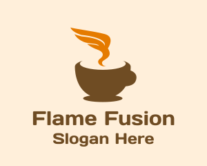 Hot Winged Coffee logo design