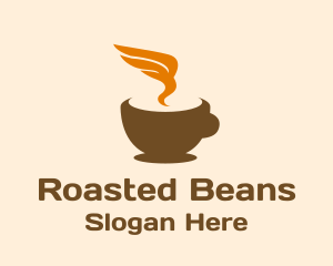 Hot Winged Coffee logo design