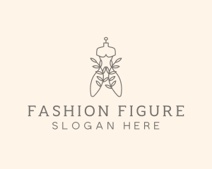 Sustainable Fashion Dress logo design