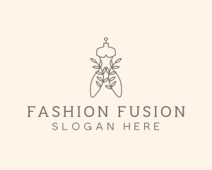 Sustainable Fashion Dress logo design