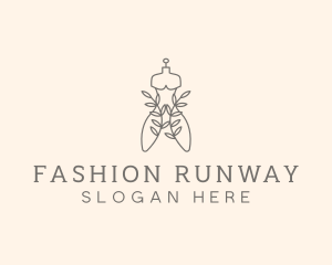 Sustainable Fashion Dress logo design