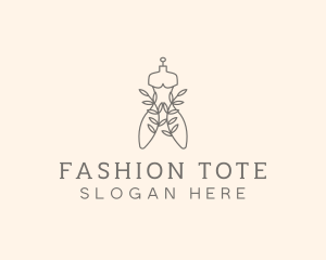 Sustainable Fashion Dress logo design