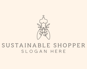 Sustainable Fashion Dress logo design