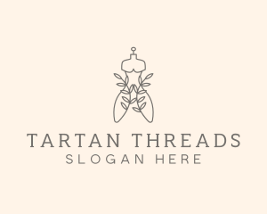 Sustainable Fashion Dress logo design