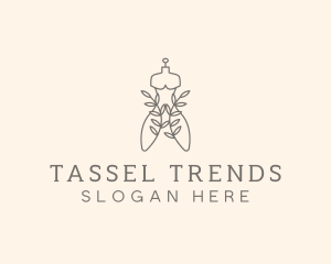 Sustainable Fashion Dress logo design