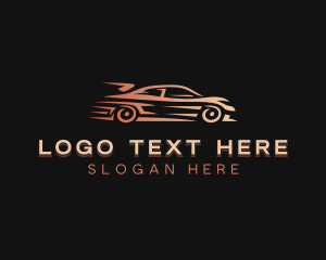 Race Car Vehicle logo