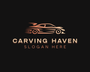 Race Car Vehicle Logo