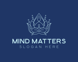 Yoga Zen Mindfulness logo design