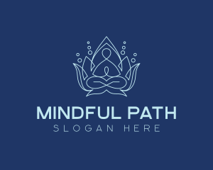 Yoga Zen Mindfulness logo design