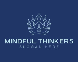 Yoga Zen Mindfulness logo design