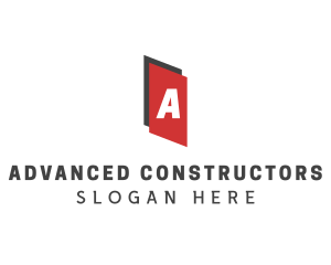 Builder Door Structure  logo design