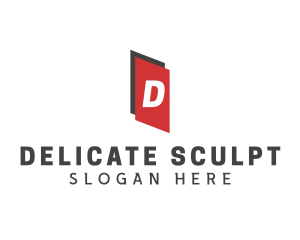 Builder Door Structure  logo design