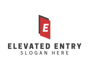 Builder Door Structure  logo design