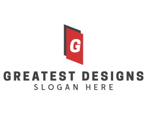 Builder Door Structure  logo design