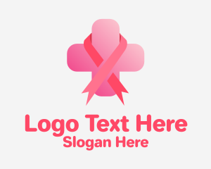 Breast Cancer Cross Logo