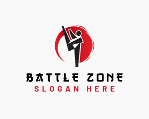 Karate Martial Arts logo design