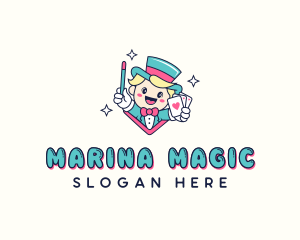 Party Event Magician  logo design