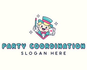 Party Event Magician  logo design