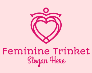 Heart Pendant Outline  logo