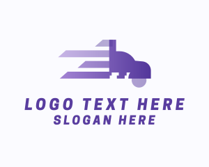 Purple Fast Truck logo