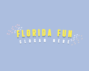 Fun Confetti Brand logo design